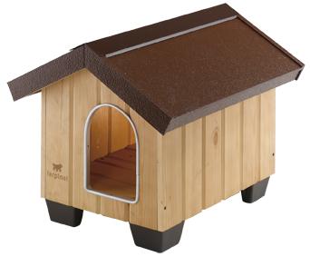 Cuccia per cani in legno